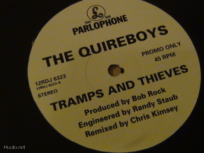 The Quireboys Tramps and thieves 12 promo UK 1992