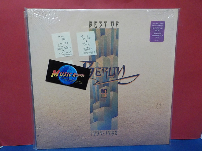 BERLIN - BEST OF 1979-1988 M-/M- U.S -88 NOV 3 PRESS LP