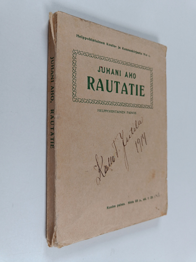 Juhani Aho : Rautatie