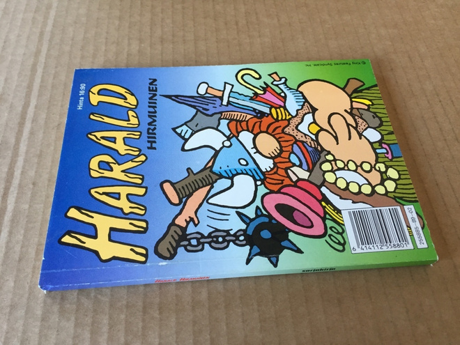 HARALD HIRMUINEN POKKARI 1989 HYVÄ
