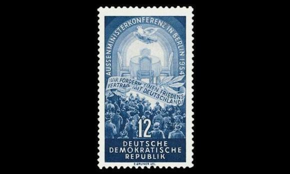 DDR 424 ** Ulkoministerikonferenssi (1954)
