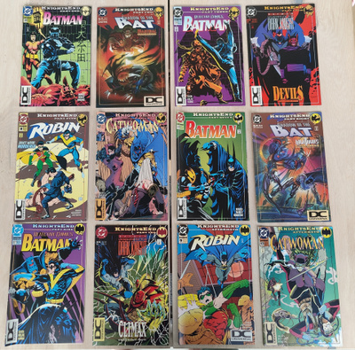 Batman: KnightsEnd Complete 12-Comic Set (1994)