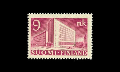 268 ** Yleism. 9 mk Postitalo (1942)