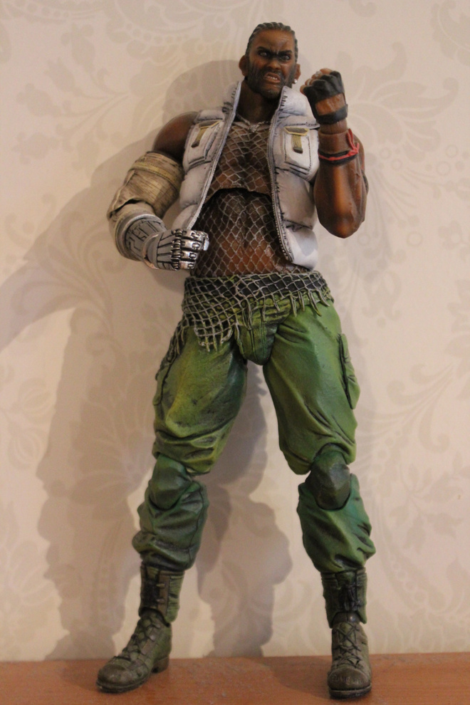 Final Fantasy VII Advent Children Play Arts Kai Barret