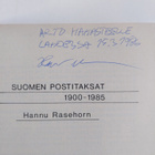 Hannu Rasehorn : Suomen postitaksat 1900-1985 (signeeratt... - pikkukuva 3
