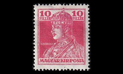 Unkari 213 * Kaarle IV 10 f (1918)