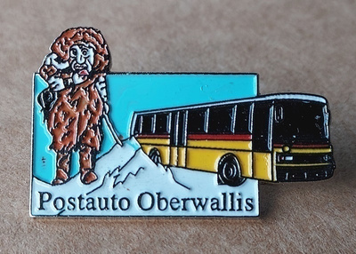 Postiauto linja-auto pinssi
