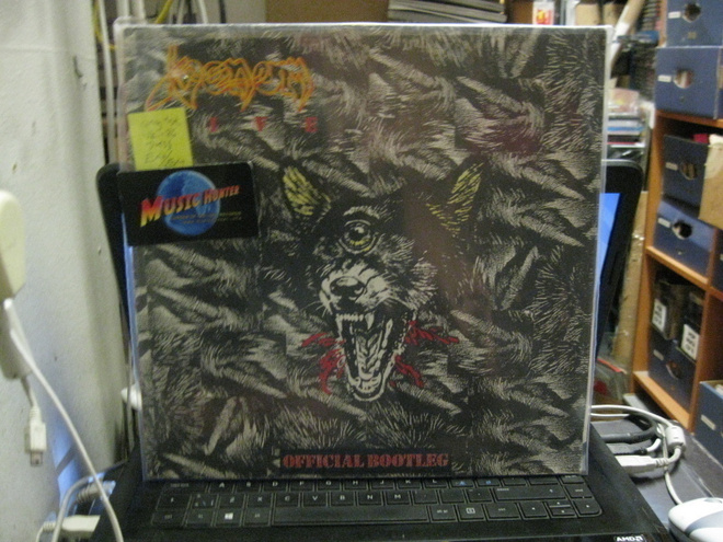 VENOM - LIVE LP UK -86 EX+/EX+(+)
