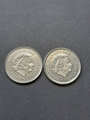 Hollanti 1 gulden 1978,1980