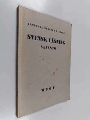 Helmi Arneberg-Pentti : Svensk läsning : sanasto