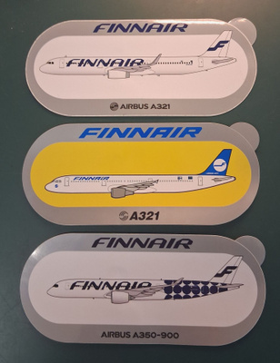 Finnair tarroja