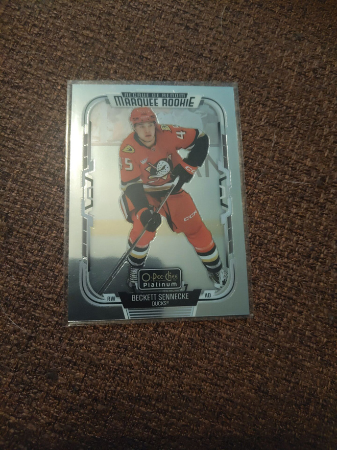 Beckett Sennecke 25-26 Opc platinum #269