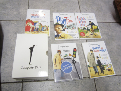 Jacques Tati Collection (5+1 -disc) suomijulkaisu !