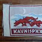 Kaunispää vintage kangasmerkki - pikkukuva 1
