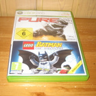 XBOX 360 Pure + Lego Batman The Video Game - pikkukuva 1