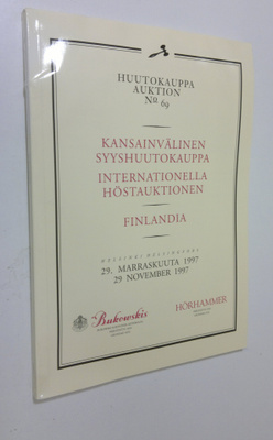 Bukowski : kansainvälinen syyshuutokauppa 29.11.1997 = in...