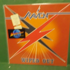RAVEN - WIPED OUT M/M- ORANGE AND BLUE SMOKE VINYL LP - pikkukuva 1