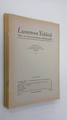 Luonnon ystävä vuosikerta 1933