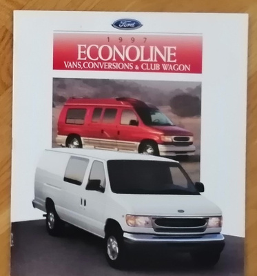 1997 Ford Econoline / Club Wagon esite - KUIN UUSI - 20 siv