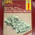 Opel Kadet vm. 1979-1983 korjausopas - pikkukuva 1