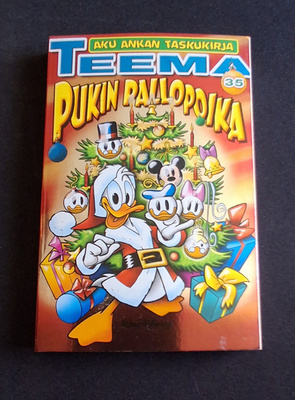 Aku Ankan taskukirja teemanumero 35 Pukin pallopoika