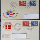 Pohjolan Päivä, 2 kpl FDC-kuoria, Norja ja Tanska - pikkukuva 1