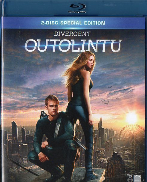 DIVERGENT OUTOLINTU	(6 096)	k	-FI-	BLU-RAY	(2)		2014	spec.ed