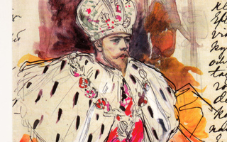Keisari Nikolaj II efter kröningen 1896.