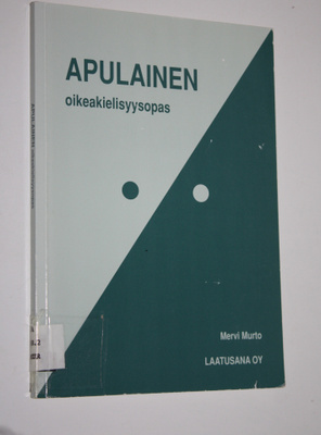 Mervi Murto : Apulainen : oikeakielisyysopas