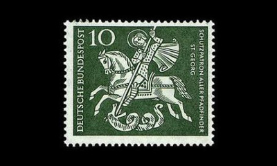 Saksa 346 ** Partioliike 50v (1961)