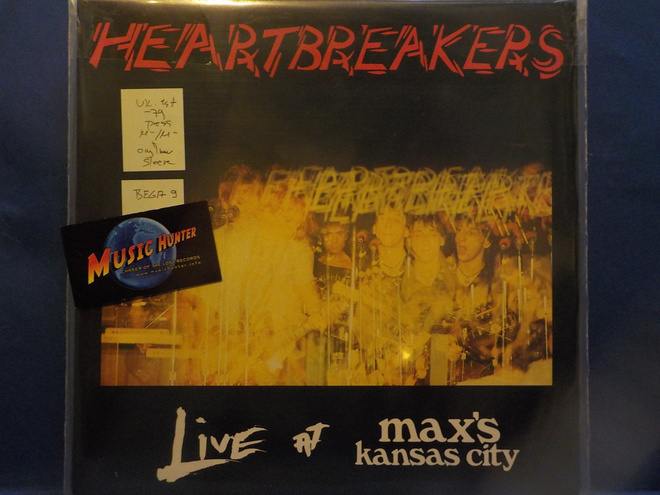 HEARTBREAKERS - LIVE AT MAX' KANSAS CITY - UK 1979 M-/M- LP