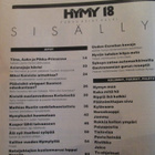 HYMY LEHTI 18 / 1987 LEHDEN SISÄLTÖ KUVA 2 - pikkukuva 2