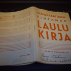 Demokraattisen rintaman laulukirja ( 1 p. 1945 ) Sis.pk:t - pikkukuva 1
