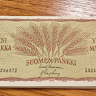 36kpl Suomen 1mk ja 100mk seteleitä (1963) (1957)peräkkäisiä - pikkukuva 1