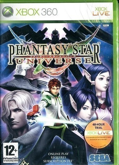 * Phantasy Star Universe XBOX 360 PAL Uusi / Sinetöity