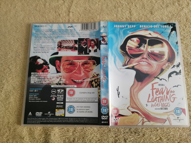 FEAR AND LOATHING IN LAS VEGAS DVD