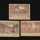 Itävalta Notgeld 20, 30, 50 Heller, Zell-Arzberg 1920 - pikkukuva 1