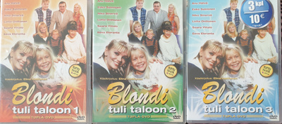 BLONDI TULI TALOON  1 - 3 DVD