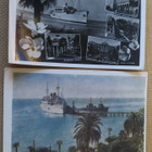CCCP: kaksi vintage postikorttia - Sotsin ja Suhumin satamat - pikkukuva 1
