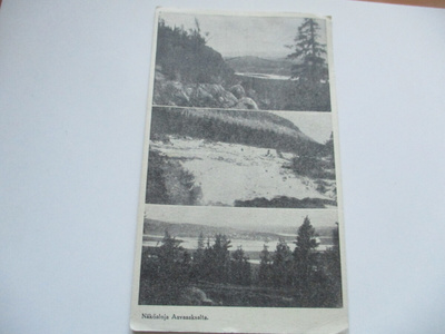Ylitornio Aavasaksa - 1928 hyvä selkeä leimaus