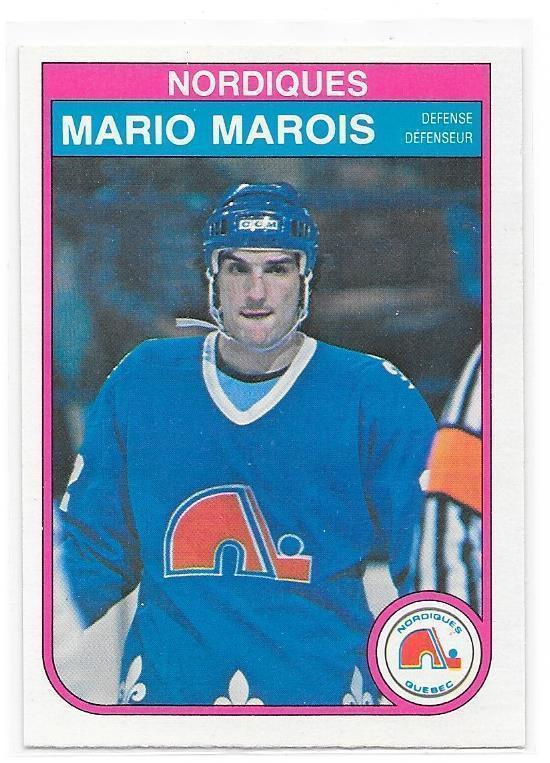1982-83 OPC #287 Mario Marois Quebec Nordiques