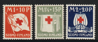 1930 PunaisenRistin sarja leimaamattomana**
