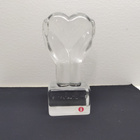 Iittala Sydäntautiliitto sydän lasipaino/lasikoriste - pikkukuva 1