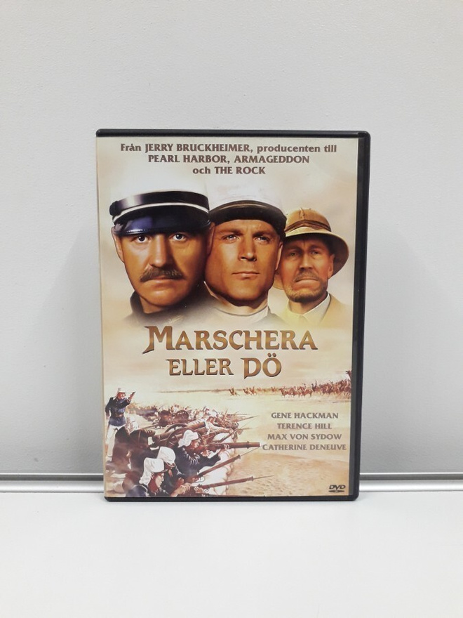 Marschera Eller Dö (SVEbox, Bruckheimer, Hackman, Hill, dvd)