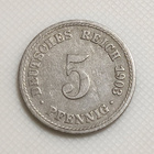 Saksa 5 Pfennig 1903A - pikkukuva 1
