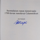 Atte Kalajoki : Suomalaisen runon tienraivaajia : 1700-lu... - pikkukuva 3