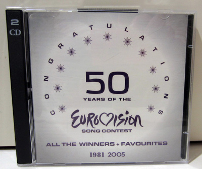 50 Years of the Eurovision Euroviisut tupla cd