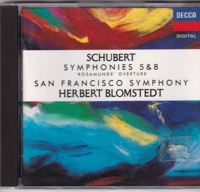 Schubert - Sinfoniat 5 & 8 -  CD