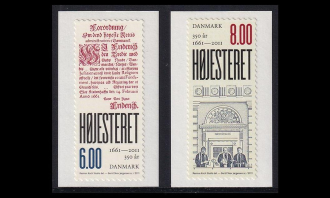 Tanska 1636-7 ** Korkein oikeus 350v (2011)