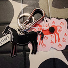Marimekko MUSTA TAMMA KEY CHARM UNISEX - Avaimenperä - pikkukuva 1